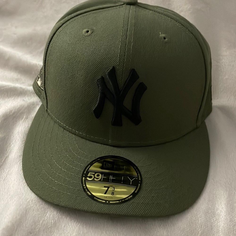 Green Yankees Baseball Cap
